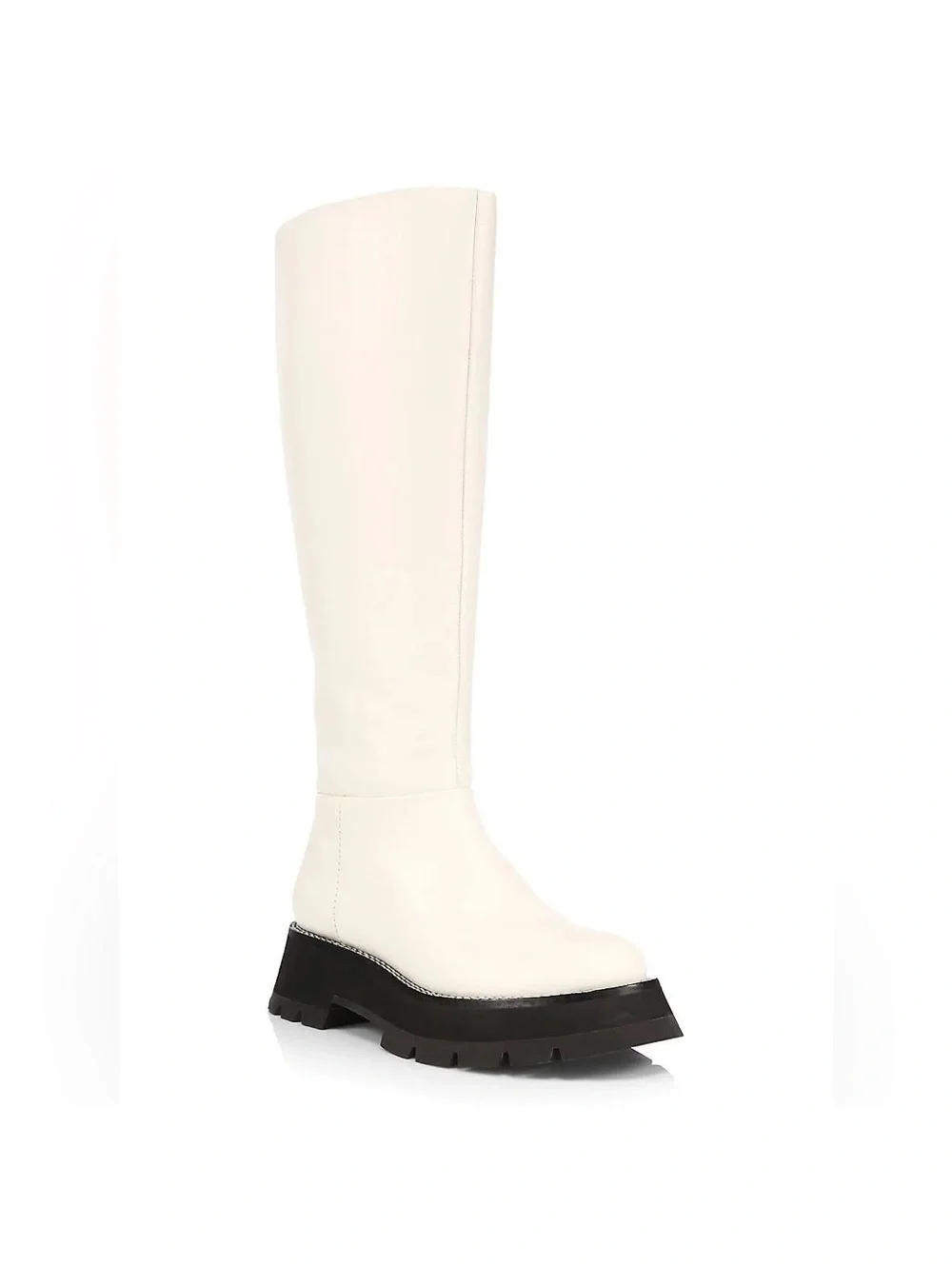 3.1 Phillip Lim Kate Tall Boots in White, Size 38.5 New in Box + Dust Bag $650